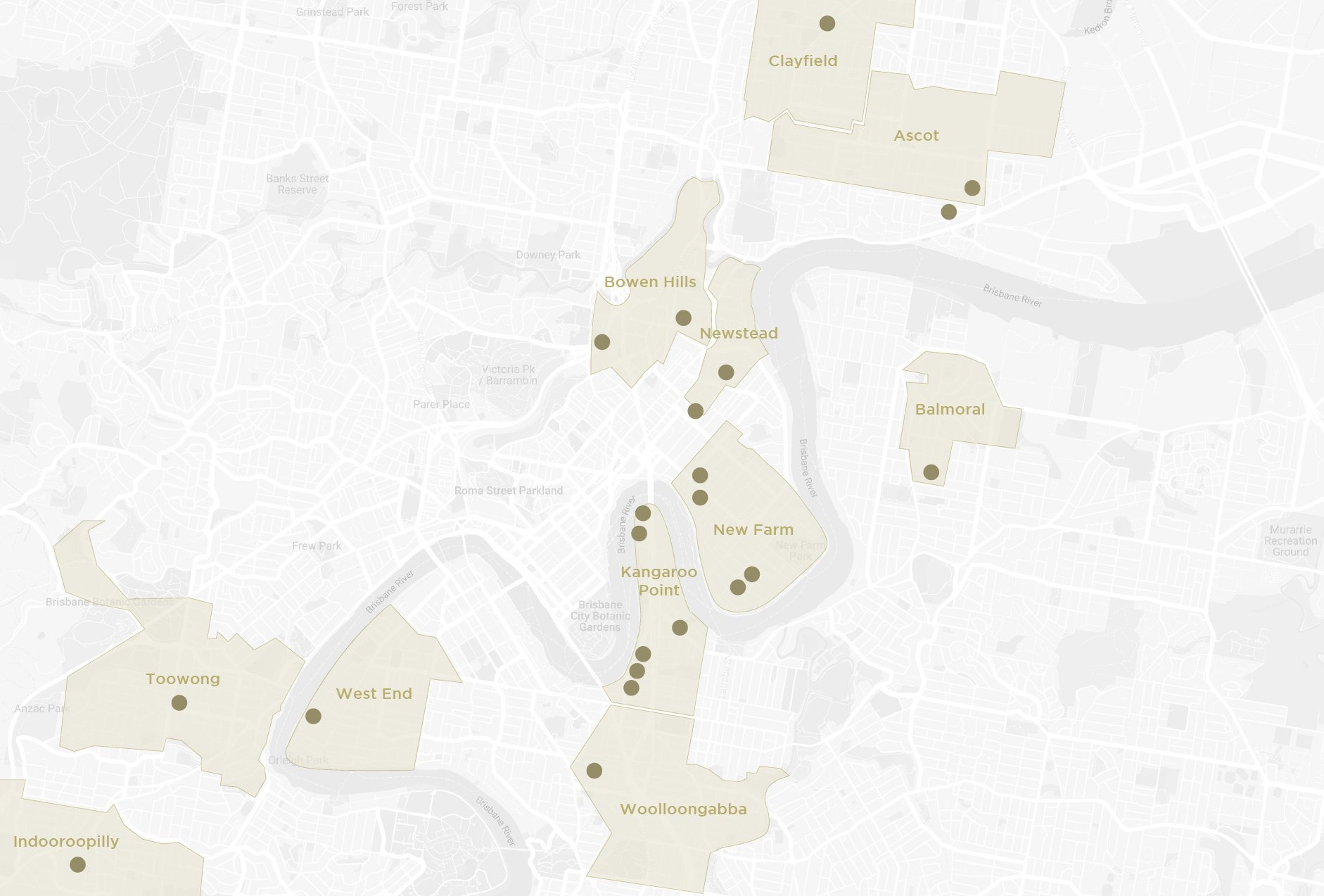 Brisbane Map